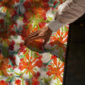 Hummingbird Gift Wrap – Floral Trumpet Vine Watercolor Wrapping Paper for Spring & Summer Gifts
