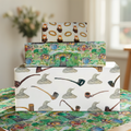 Fantasy Wrapping Paper Variety Pack, Lord of the Rings Inspired Gift Wrap, Shire & Eye of Sauron