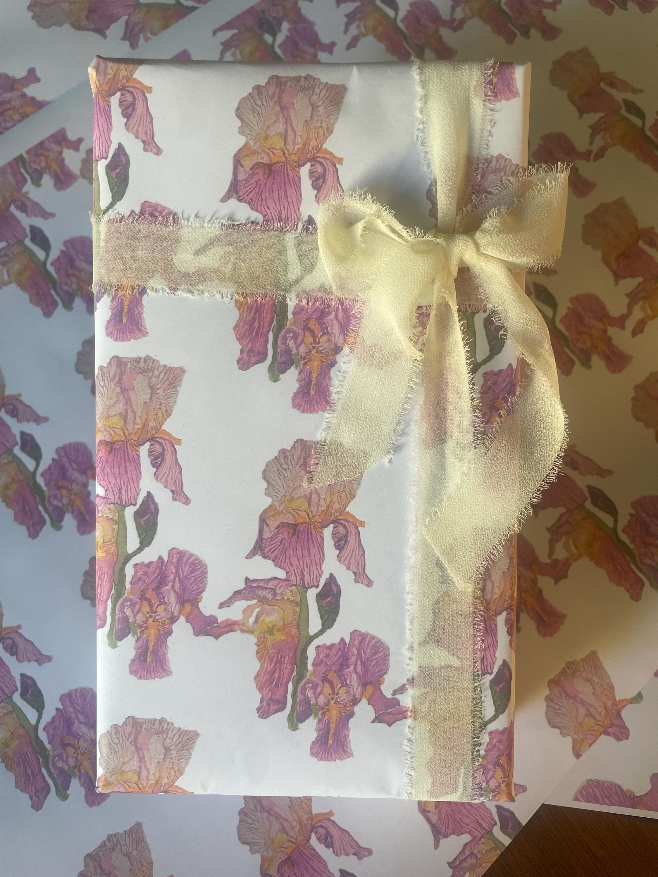 Watercolor Floral Wrapping Paper Variety Pack, Botanical Garden Party Designs