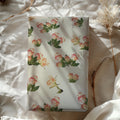 Rose Watercolor Wrapping Paper: Ivory + Pink Botanical Gift Wrap