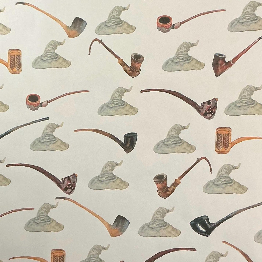 Gandalf Gray Wizard Hat + Shire Pipes: Lord of the Rings Gift Wrap