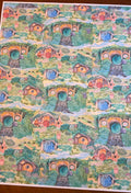 The Shire Wrapping Paper: Hobbit House Lord of the Rings Gift Wrap